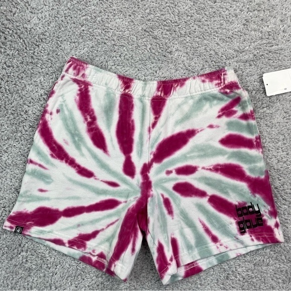 Body Glove Pants - BODY GLOVE Shorts Womens Medium Loungewear Tie Dye Pockets Gym Travel Fitness